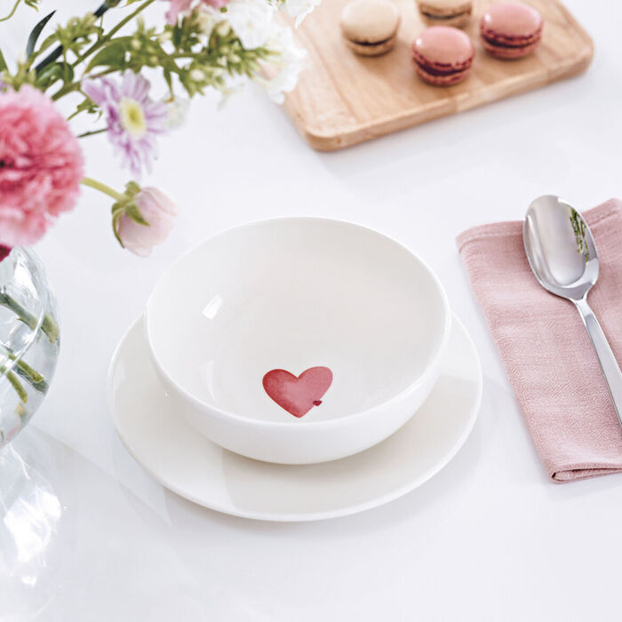 Миска для пластівців 17 см Серце With Love Villeroy & Boch