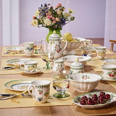 Кавник 1,1 л білий з розписом French Garden Fleurence Villeroy & Boch