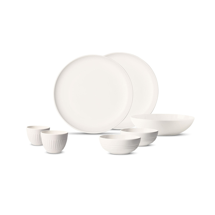 Набір тарілок білих, 7 предметів, Its my match Villeroy & Boch