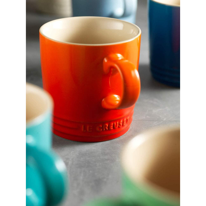 Чашка для капучино 200 мл помаранчева Flame Le Creuset