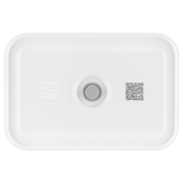 Ланч-бокс вакуумный плоский L, полупрозрачный серый Fresh & Save Zwilling