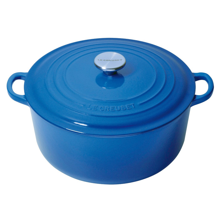 Каструля / жаровня 22 см, синій Le Creuset