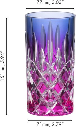 Бокал 395 мл фиолетовый/розовый Laudon, Riedel