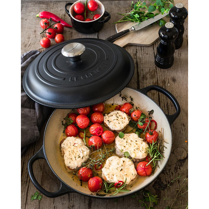 Гусятница / жаровня 29 см, помаранчевий Le Creuset