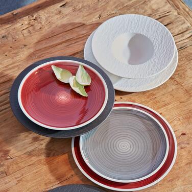 Тарілка для пасти 29 см blanc Rock Manufacture Villeroy & Boch