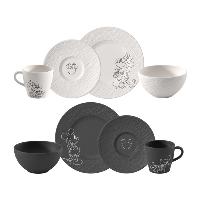 Набір посуду 8 предметів на 2 персони Manufacture - Mickey Mouse Villeroy & Boch