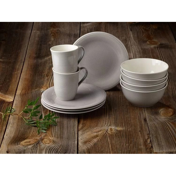 Тарелка для завтрака 21,5 см, серая Color Loop Villeroy & Boch