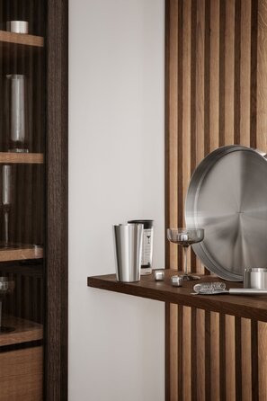 Охолоджувач для вина 19,5 см чорний Easy Blomus