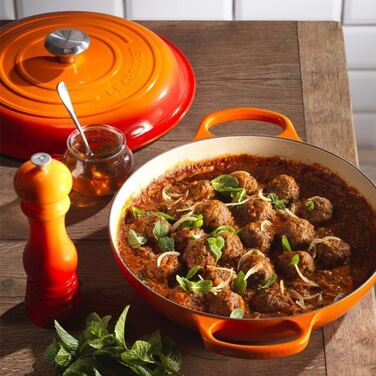 Гусятница / жаровня 29 см, помаранчевий Le Creuset