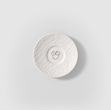 Блюдце до чашки для еспресо 12 см біле Manufacture - Mickey Mouse Villeroy & Boch