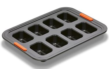 Форма для випічки 8 міні-буханок хліба 40 х 30 х 4,3 см Black Le Creuset