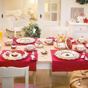 Набір посуду для сніданку на 2 персони червоний Toys Delight Villeroy & Boch