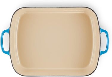 Форма для запікання прямокутна 33 см, синій Signature Le Creuset