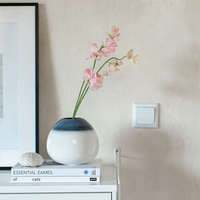 Ваза 13 см біла/синя Lave Home Villeroy & Boch