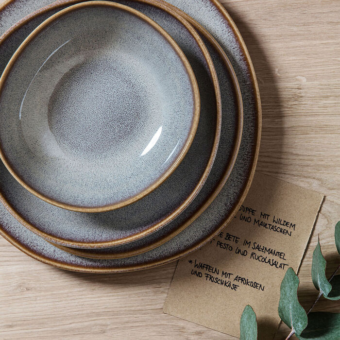 Піала 21 см бежева / сіра Lave Villeroy & Boch