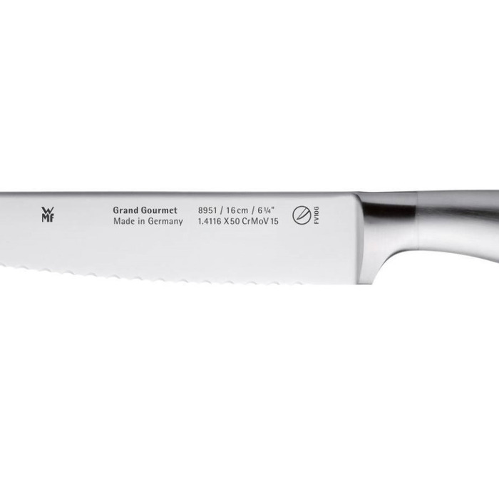 Ніж кухонний з хвилястим лезом 16 см Grand Gourmet WMF
