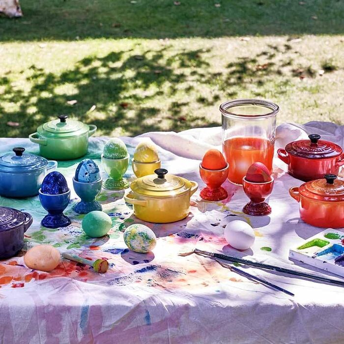 Набір яєчних чашок 5,8 см, 6 предметів, різнокольоровий Le Creuset