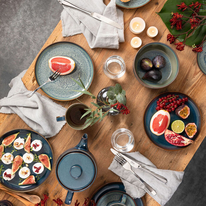 Тарілка обідня 29 см зелена Crafted Villeroy & Boch