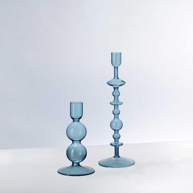 Свічник 7,5x7,5x13,5 см, синій Like Home Villeroy & Boch