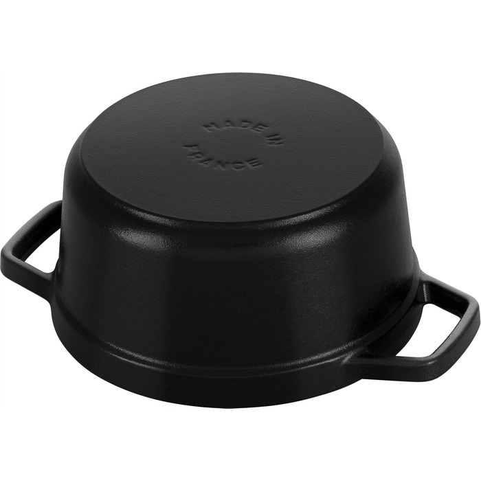 Кокот круглий 18 см, чорний Staub