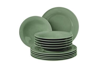 Набір тарілок для обіду 12 предметів Beat Color Glaze Seltmann Weiden