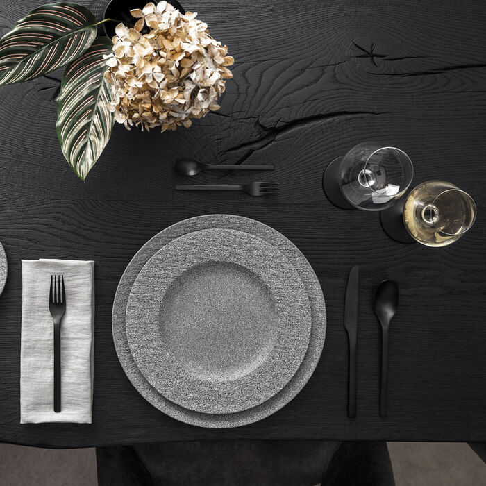 Набір столових приборів 20 предметів Black Manufacture Rock Villeroy & Boch