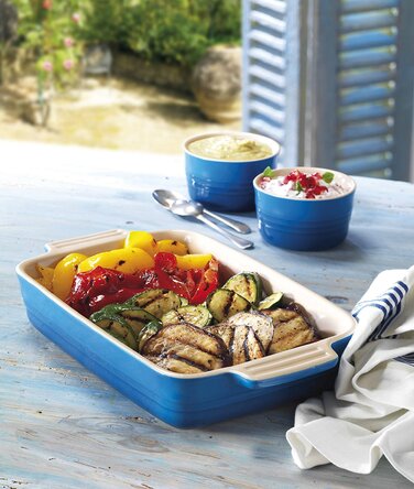 Блюдо для запікання 28 см, помаранчеве Le Creuset