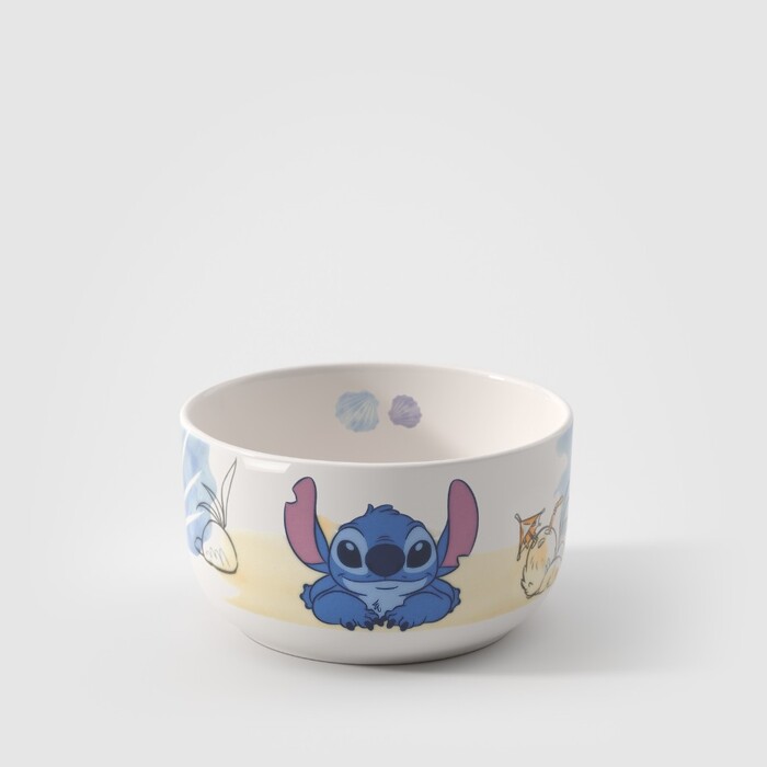 Дитяча миска для мюслі 440 мл різнокольорова Disney Stitch Villeroy & Boch