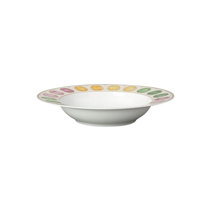 Тарілка супова 24,4 см Зефір IDYLLIA Swarovski x Rosenthal
