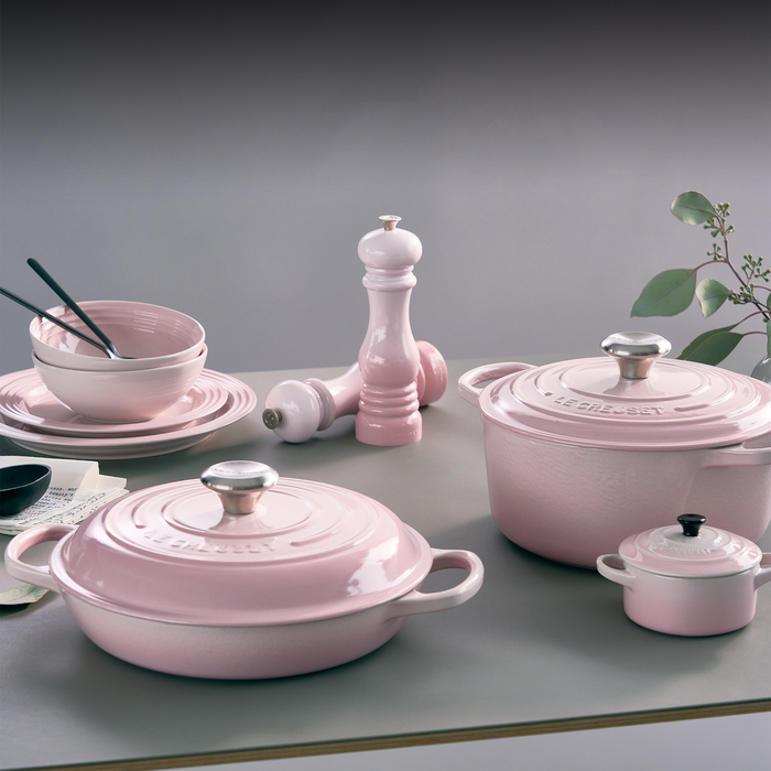 Каструля кругла 2,4 л рожева Shell Pink Le Creuset