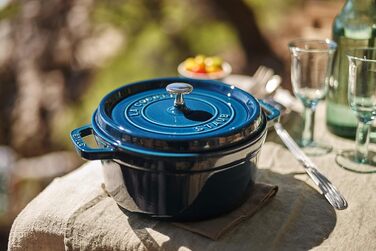 Каструля / жаровня 20 см з кришкою La Mer Staub