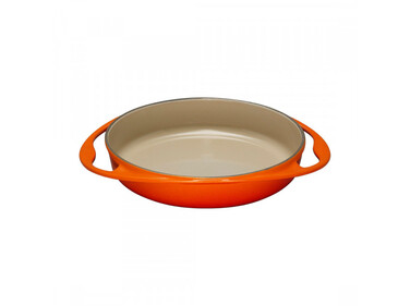 Блюдо для запікання 25 см Tatin, помаранчеве Le Creuset