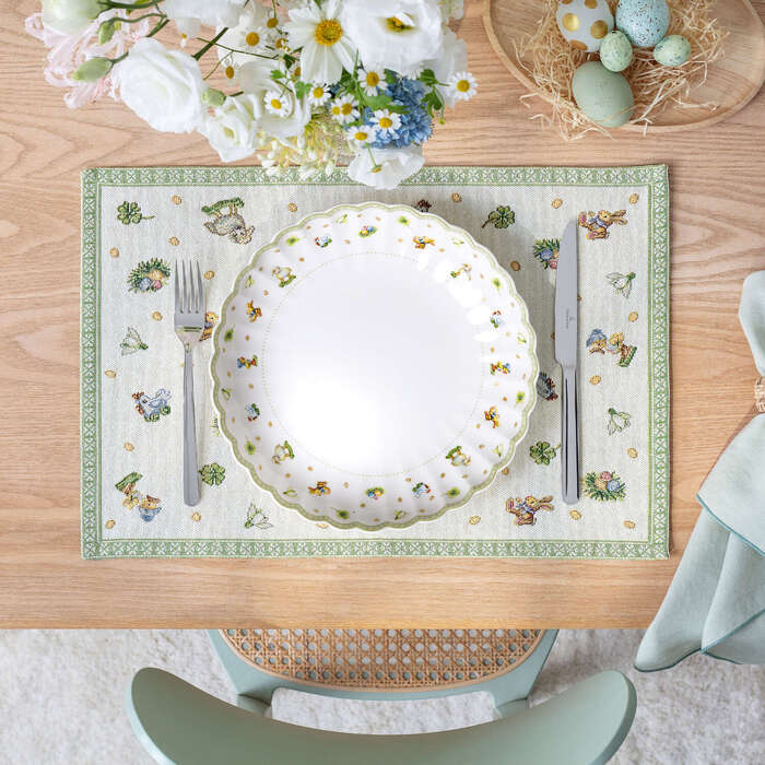 Тарілка для пасти Easter Delight Villeroy & Boch 23,6 см, набір 6 предметів