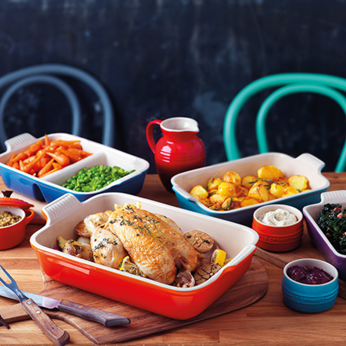 Блюдо для запікання 28 см, помаранчеве Le Creuset