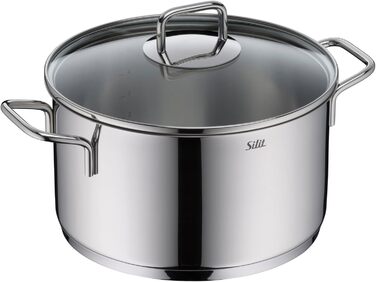 Набір каструль зі скляними кришками, 4 предмети, Extra Cook Silit