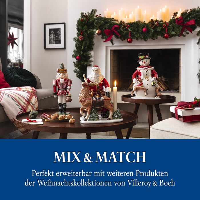 Різдвяна фігурка Сніговик 24 х 36 см Christmas Toys Villeroy & Boch