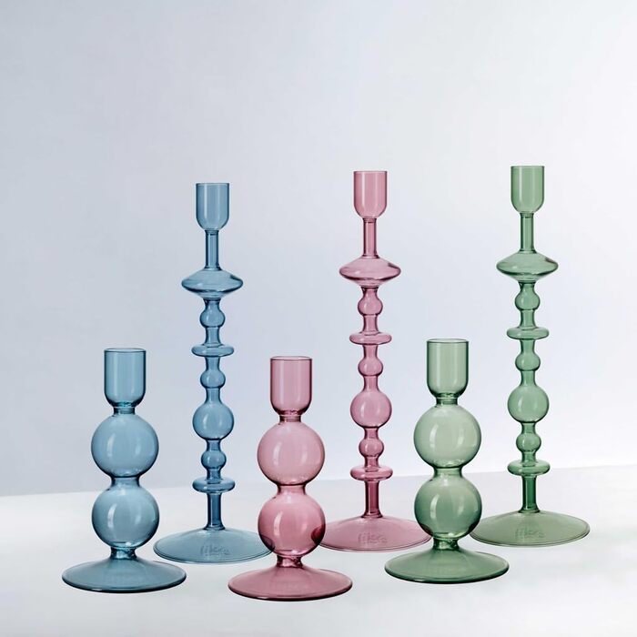 Свічник 9x9x27 см, зелений Like Home Villeroy & Boch