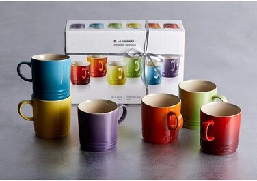 Набор из 6 кружек 350 мл, разноцветный Le Creuset