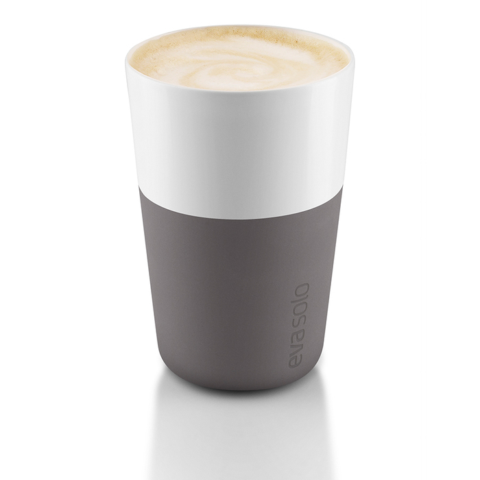 Набір кухлів для латте 360 мл сірих Caffe Latte Eva Solo