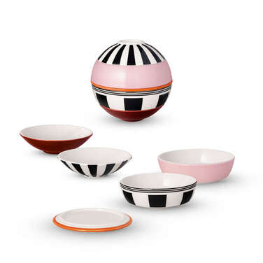 Набір тарілок на 2 персони, 5 предметів Memphis La petite Boule Villeroy & Boch