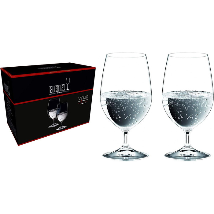 Бокал для воды 370 мл, набор 4 предмета, Vinum Riedel
