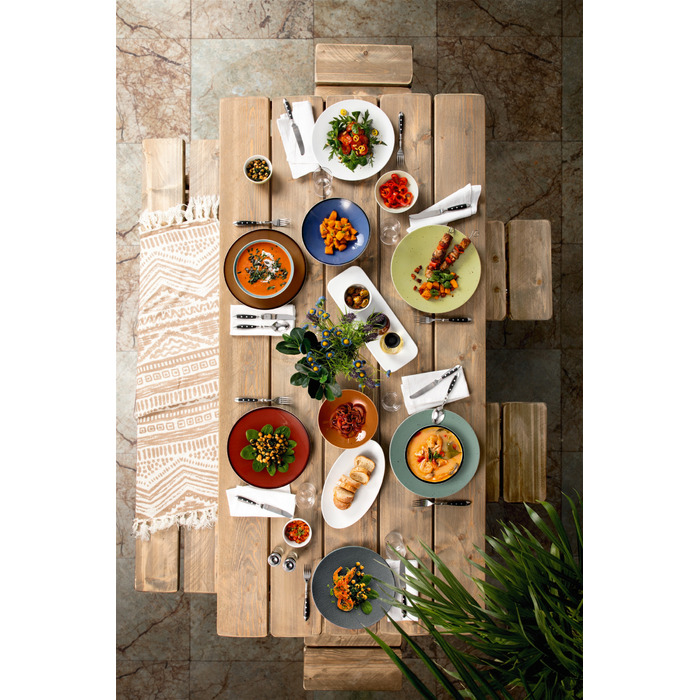 Блюдо овальное 35 х 11 см Ziegelrot Coup Fine Dining Seltmann Weiden