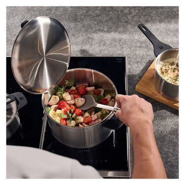 Набор из 5 кастрюль с крышками, нержавеющая сталь More Zwilling