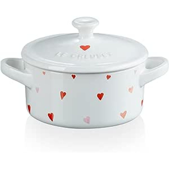 Міні-кокотниця з кришкою 0,25 л Heart Le Creuset