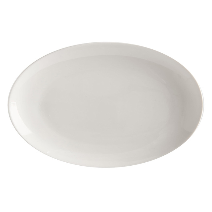 Блюдо сервірувальне овальне Maxwell & Williams WHITE BASICS ROUND, порцеляна, 25 х 16 см