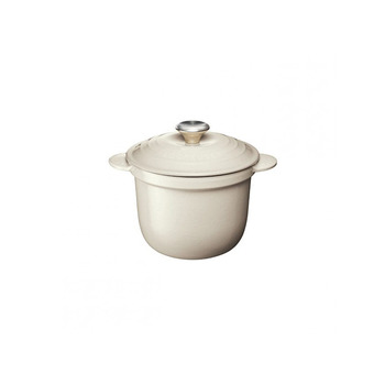 Каструля / жаровня 18 см з кришкою, бежева Every Creme Le Creuset