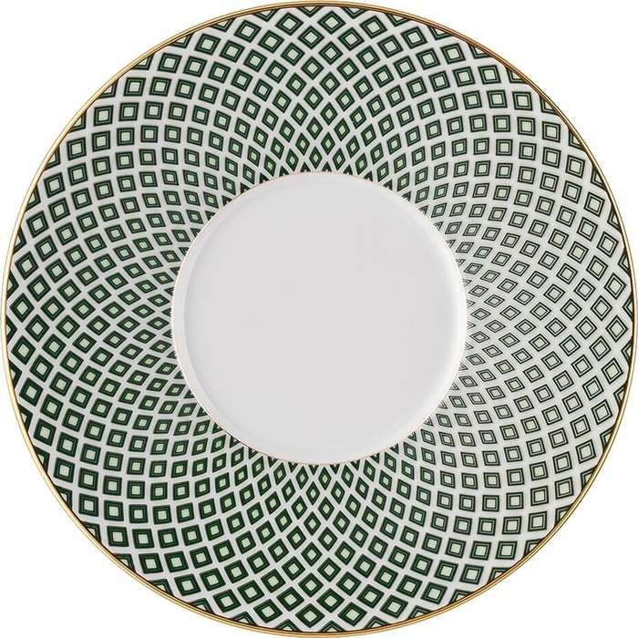 Блюдце для кофе 14 см Francis Carreau Vert Rosenthal