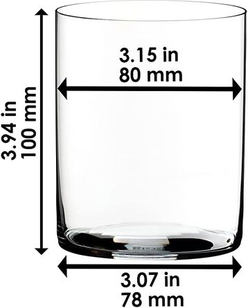 Набір бокалів для віскі 0,4 л, 2 предмети, O Wine Tumbler Riedel
