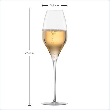 Набір келихів 2 шт 366 мл для шампанського Alloro, Zwiesel Glas