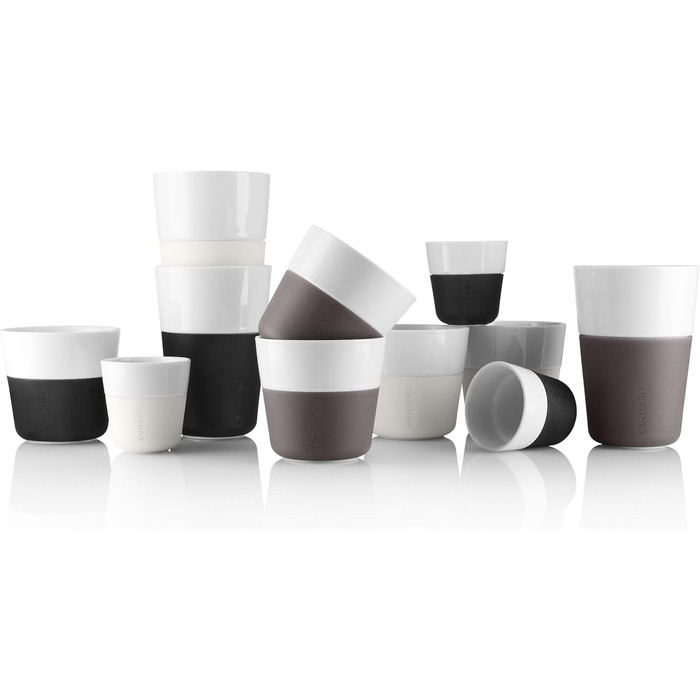 Набор кружек для эспрессо 80 мл серых Espresso-Becher Eva Solo